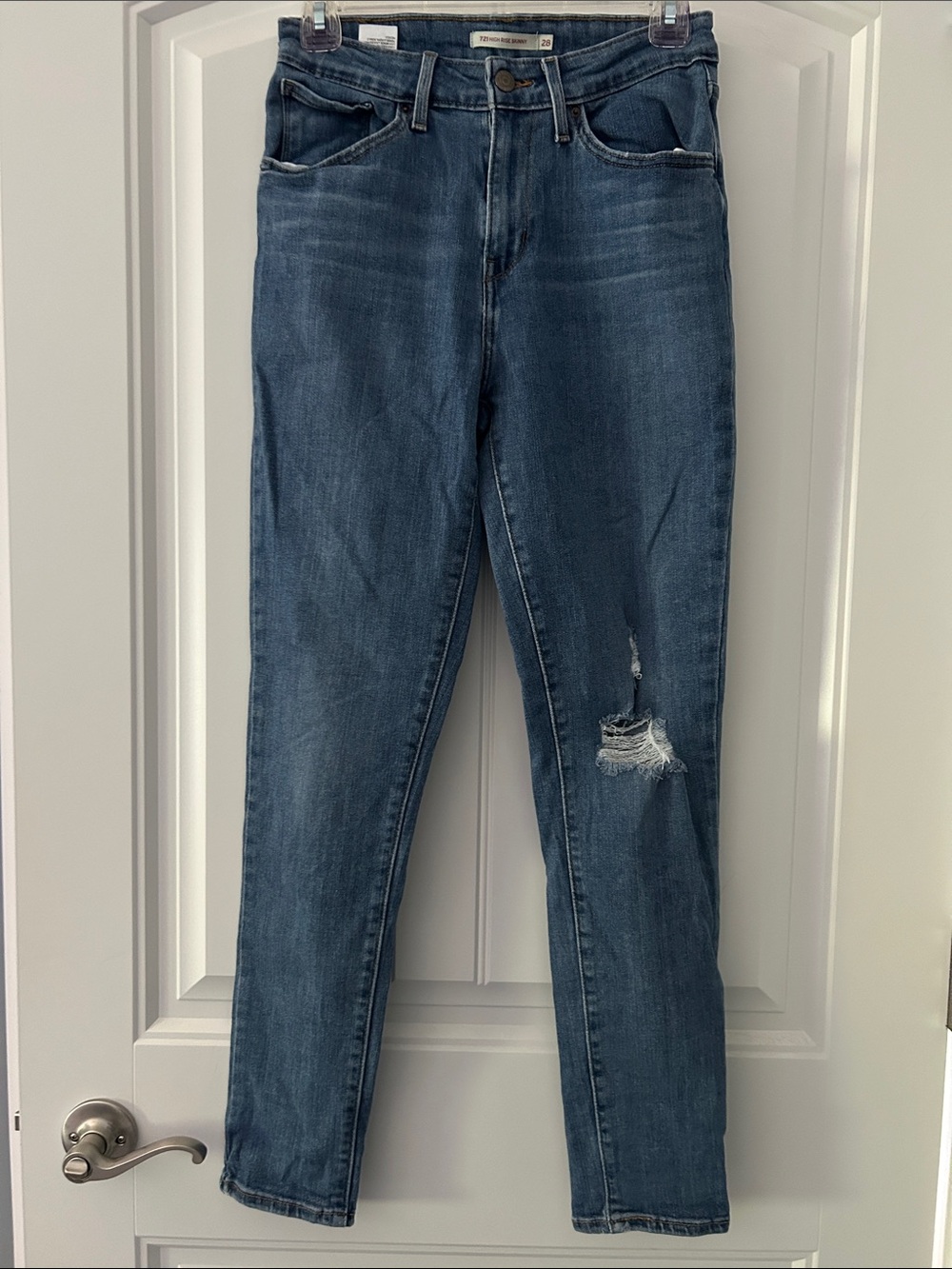 Levi’s High Rise Skinny Jeans Womens 28